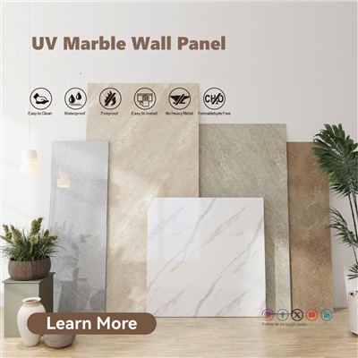 UV -marmorist seinapaneel kodukaunistamiseks